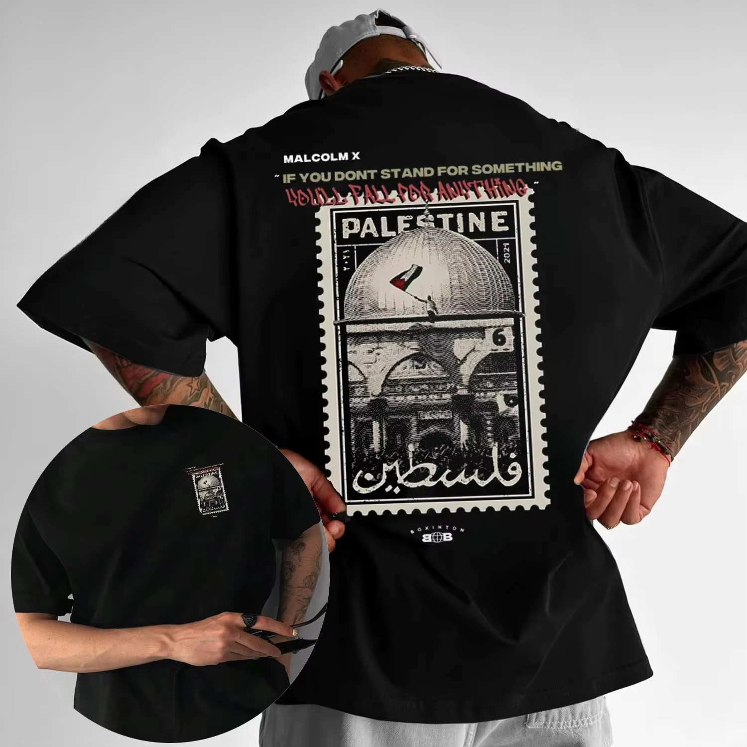 2026 Herren Neuer Stil Lässiges Hochwertiges Sommer-Baumwoll-Komfort-T-Shirt mit Kreativem Aufdruck