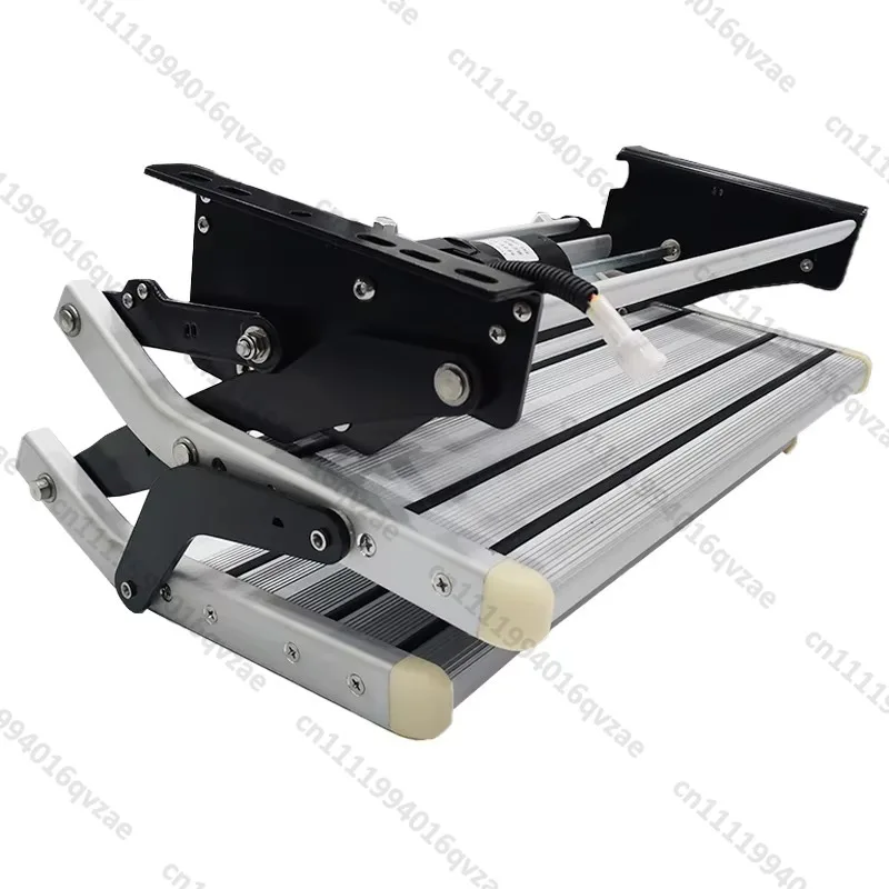 RV External Accessories Electric Double Step Aluminum Alloy Camper RV Double Layer Electric Entrance Ladder
