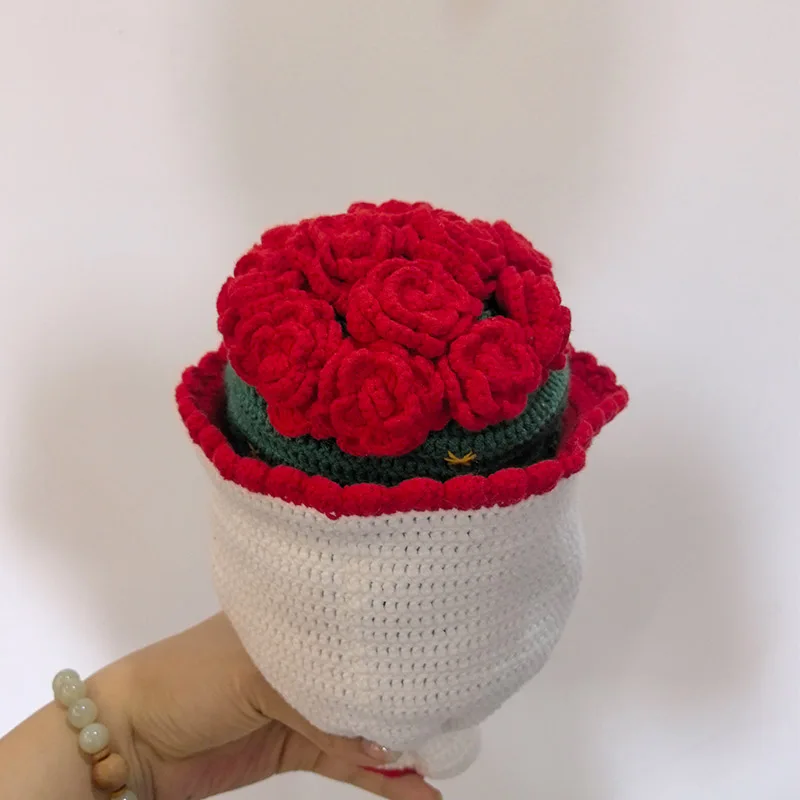 Handgemaakte breipop gehaakte magische tak Maagdelijke pop gehaakte poppen voor woonaccessoires Ambachtelijk speelgoedornamenten Verjaardagscadeau