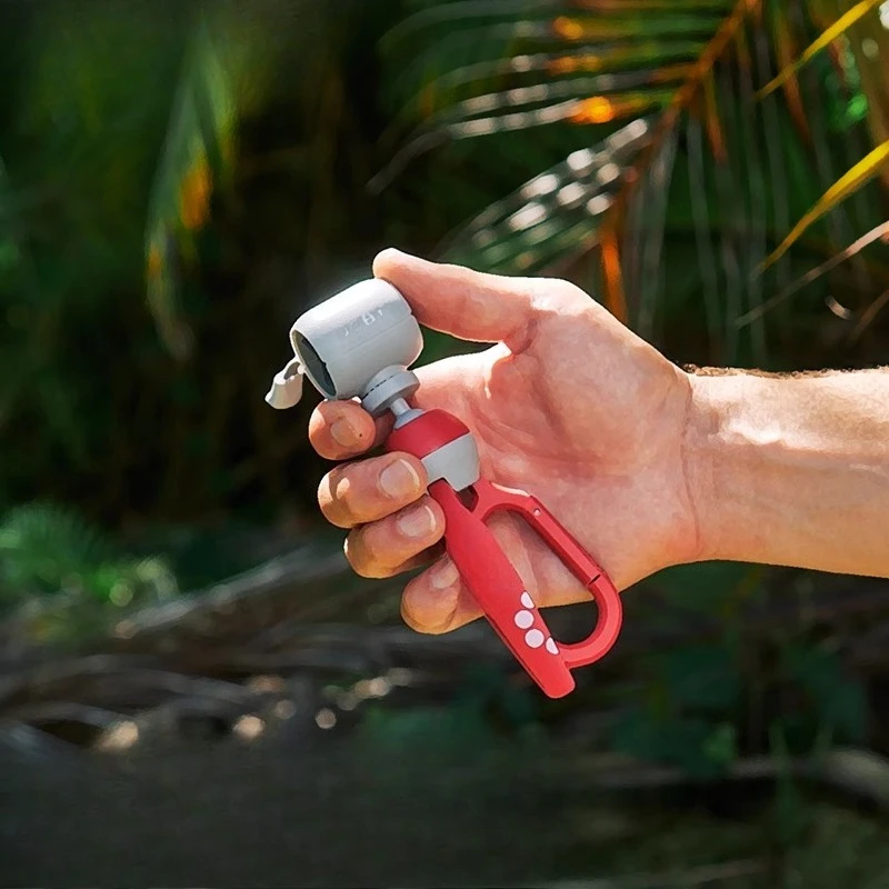 

Tripod Small mobile phone holder Desktop, micro-single tripod with buckle mountaineering