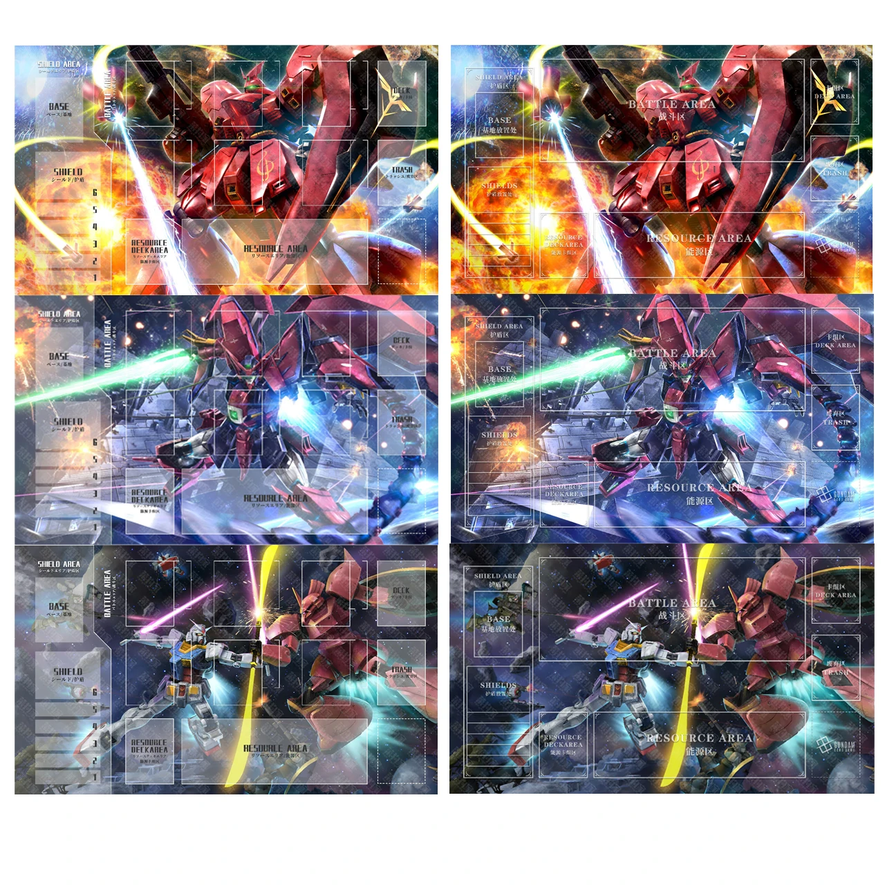 

Игровой коврик для одного игрока Gundam Epyon GCG SAZABI 600x350 мм, аниме, мультяшный, 2 мм, с прошитыми краями, резиновый, для настольных игр, подарок