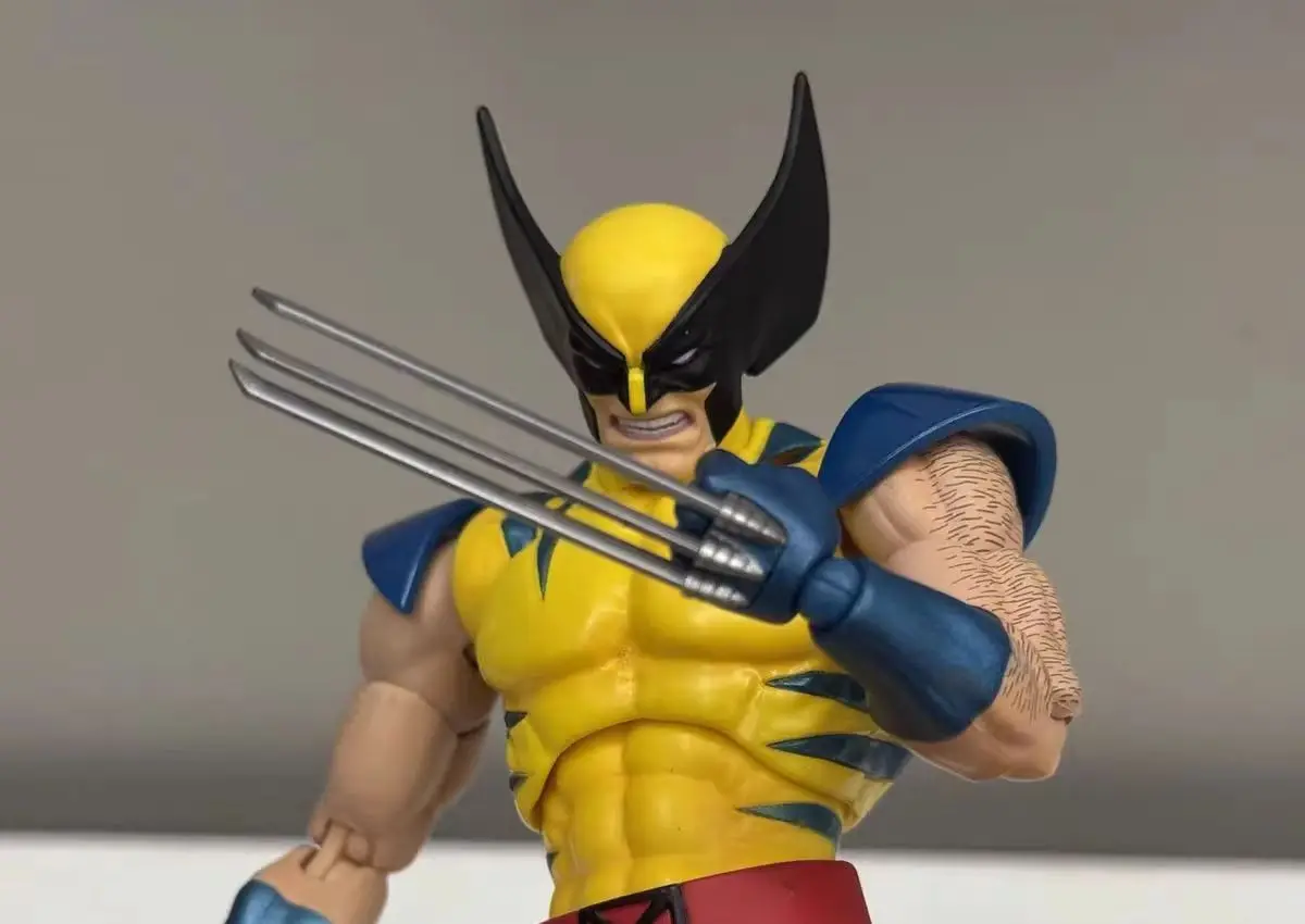 

В наличии Ct Toys Росомаха Mafex 096 138, версия манги, фигурка Логан, классический боевой костюм, Marvel Mobile, горячая распродажа