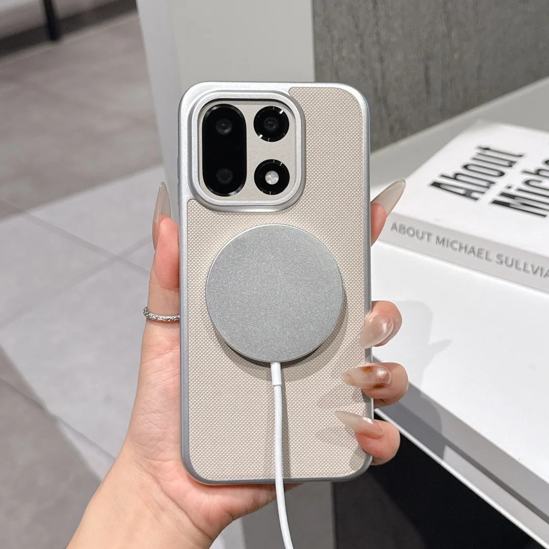 

For OnePlus 15 Case 1+15 Protective Ultimate Letter Skin Solid Magsafe Pattern Mobile Phone Back Cover