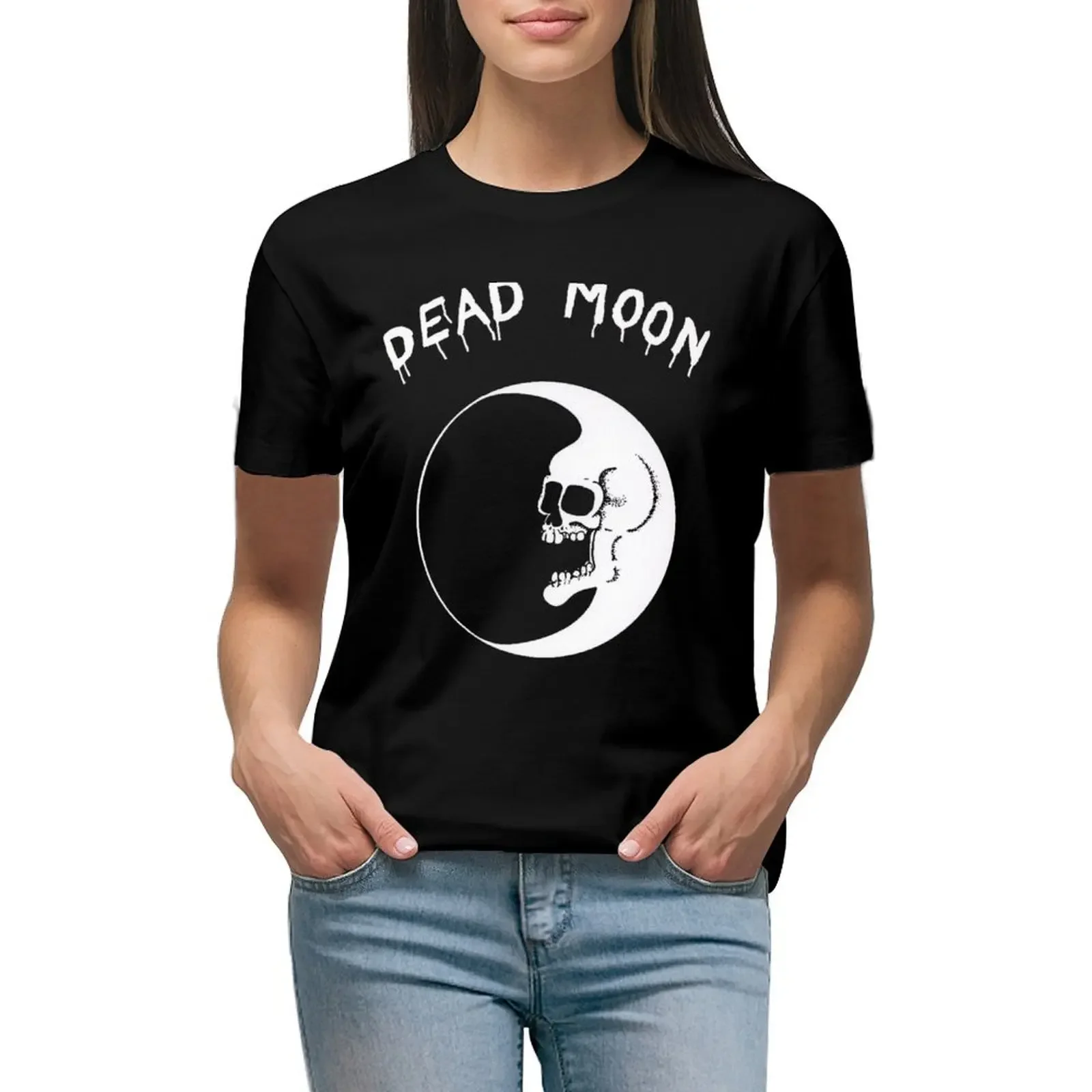 

Dead Moon T-Shirt sports fans anime clothes quick-drying cute tops t-shirt dress for Women sexy