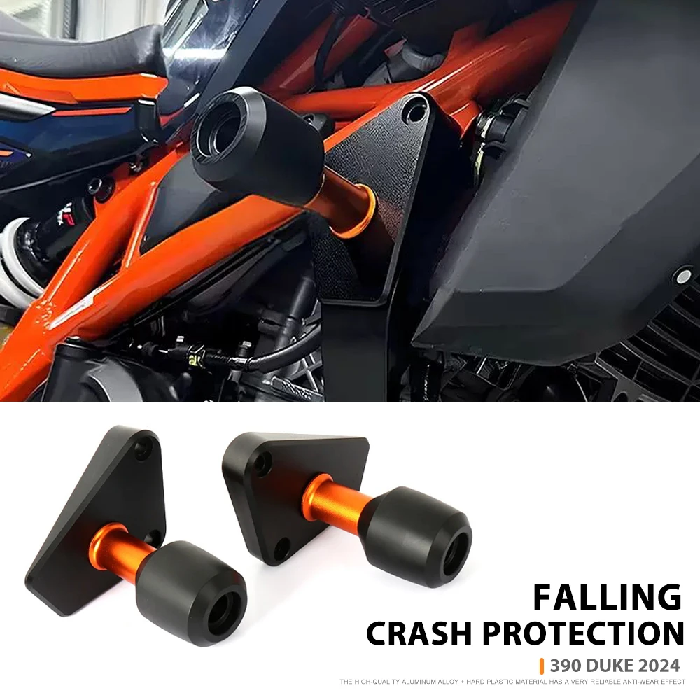 

New Motorcycle Accessories Falling Protection Kit Frame Slider Crash Protector For 390 Duke 390Duke 390 DUKE 2024