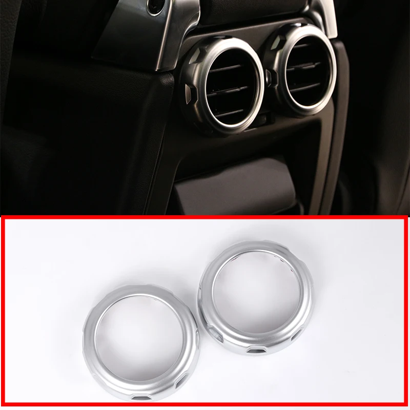 1 Pcs Car Rear Air Outlet Vent Ring Trim Sticker For Land Rover Discovery 4 LR4 For Range Rover Sport 2009-2016 Car Accessories