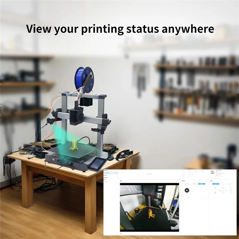 

Durable-Camera For ANYCUBIC Kobra 3 Camera For ANYCUBIC Kobra 3 Max Real-Time Monitoring 3D Printing,Camera For ANYCUBIC Kobra 3