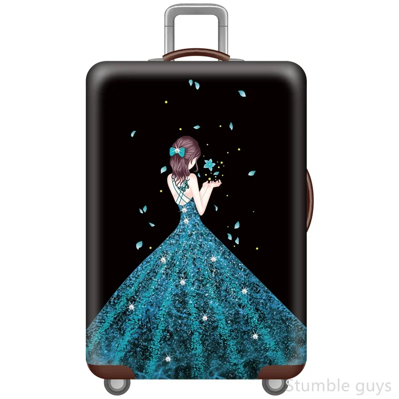 

Прочный эластичный чехол для чемодана, защитный, от царапин, пылезащитный, незаменимый, подходит для багажа 18-32 дюймов