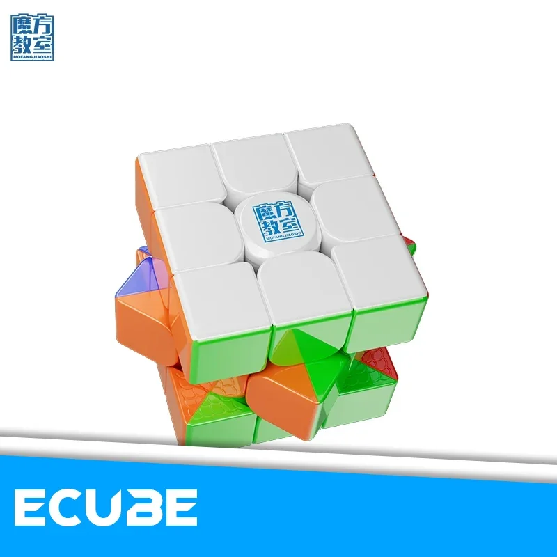 

[ECube] MoYu Cubing Class Meilong 3M v2 UV 3x3 Magic Stickerless 3-слойный скоростной Magic Cube Профессиональные игрушки-головоломки