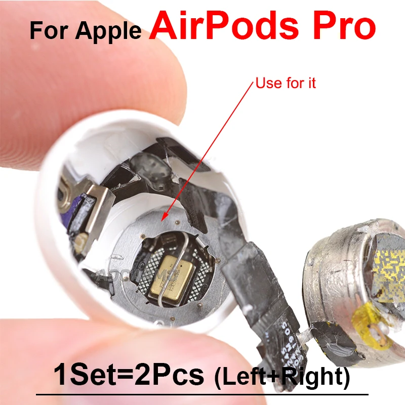 1 Paar Hoofdtelefoon Mesh Net Vaste Ijzeren Plaat Vervangende Onderdeel Voor Apple Airpods Pro