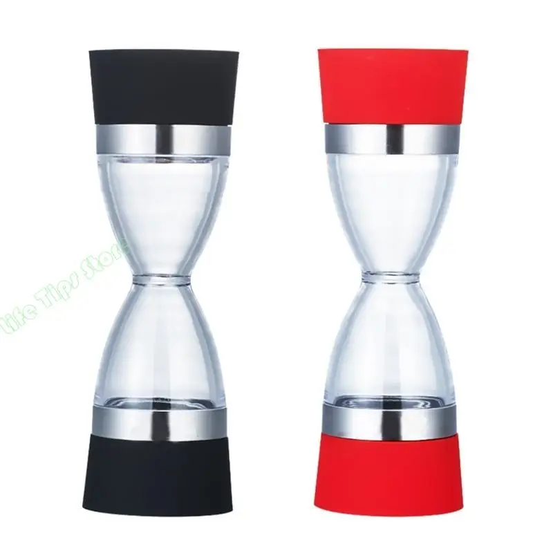 

G5AB 2 in 1 Salt and Pepper Grinder Dual Hand Spice Mill Grinder Pepper Mill Gadget