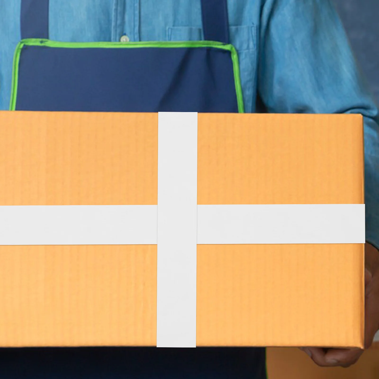 2 لفات قابلة للكتابة كرافت ورقة شريط عزل التصاق قوي متعدد الوظائف شريط التعبئة لتقوم بها بنفسك إطار صور صندوق الشحن