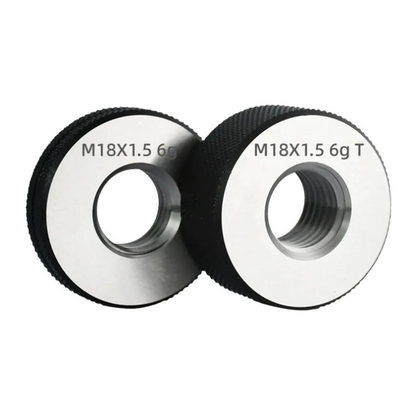 Threaded ring gauge 6g M15 M16 M17 M18 *2.5 *2 *1.5 *1.25 *1 *0.75 *0.5 Go And Nogo