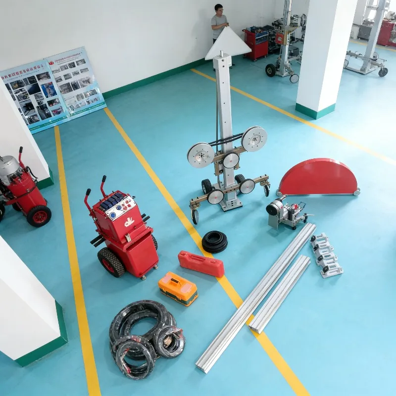 Professional High Frequency Electric Wall Saw Machine For Reinforced Concrete Cutting 1000mm Blade Track Sawing Tooling