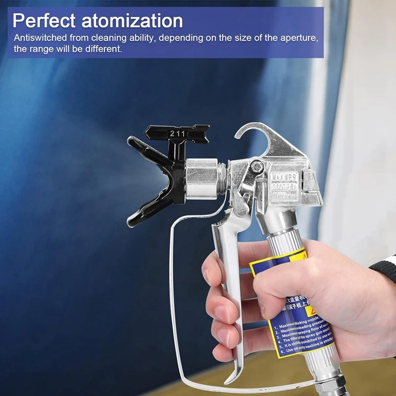 Spray Tips For Airless Sprayer Airless Sprayer Nozzle Kit Sprayer Accessories Metal+Plastic