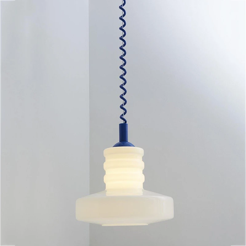 Vintage Glass Suspe… - image