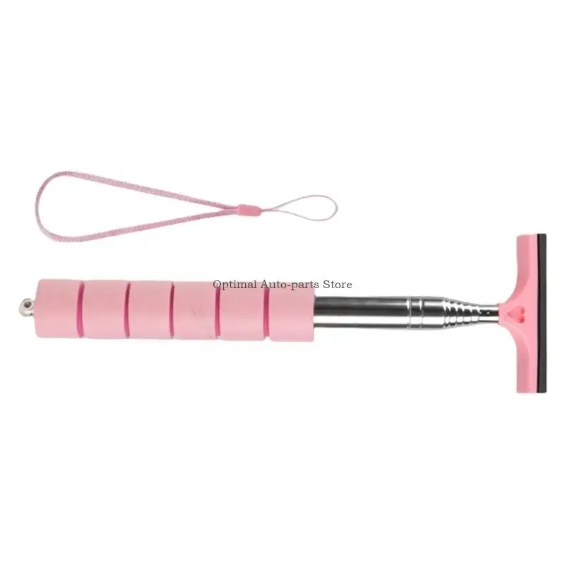 Car Mirror Wipers Adjustable Car Mirror Squeegee Easy to Carry for Rainy Days