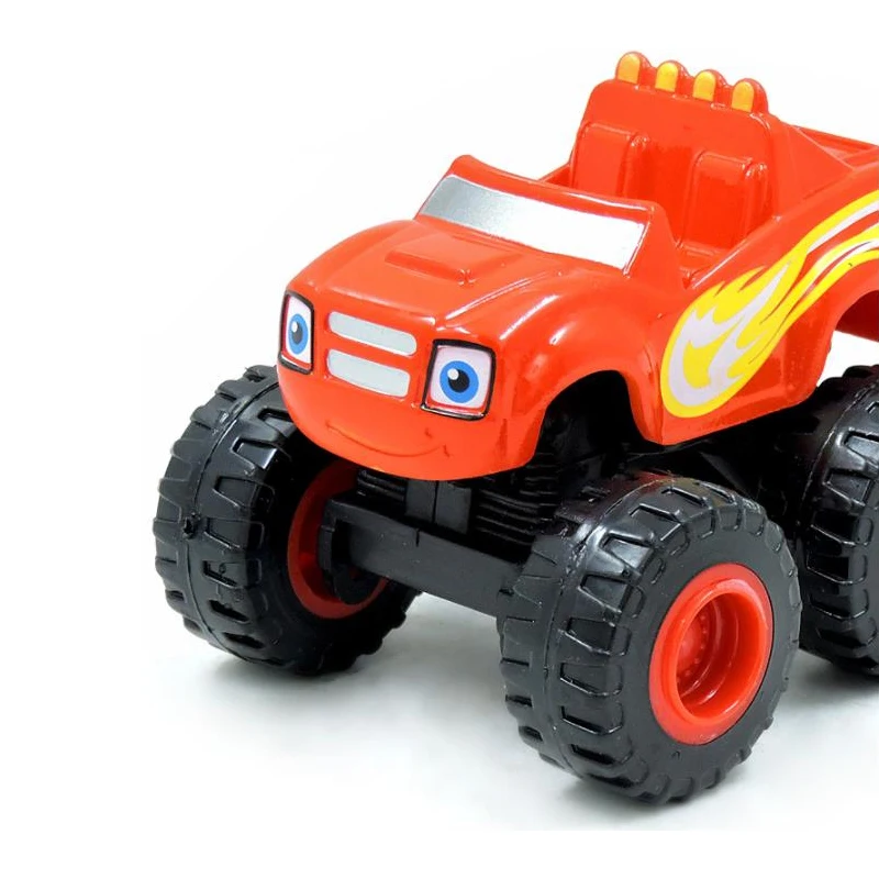 1pc Blazed Machines Car Toys Russian Miracle Crusher Truck Vehicles Figure Blazed Toys For Children Kids Birthday Gifts