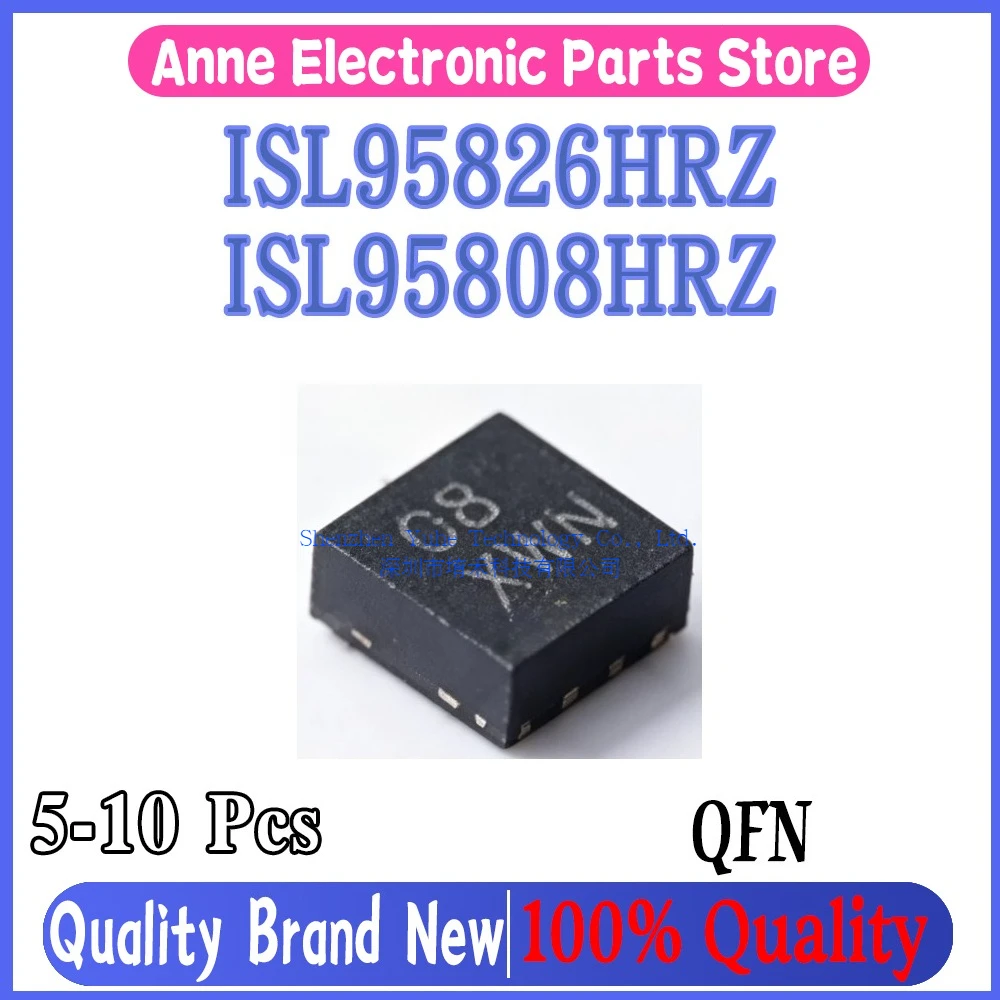 (5-10piece)100% New ISL95826HRZ ISL95826 95826HRZ 95826 95808HRZ ISL95808HRZ ISL95808HRZ-T 808 08 QFN Chipset