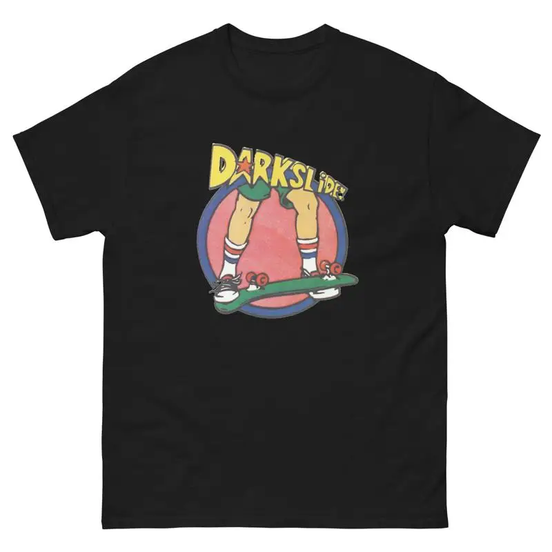 

Darkslide Dark Slide Skate Винтажная футболка для скейтбординга 80-х годов