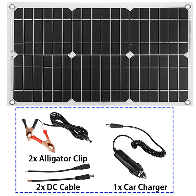 Imagem -06 - Kit Painel Solar de Onda Senoidal Pura Inversor de Energia Sistema de Geração Solar Doméstica com Controlador 4000w 6000 w 8000w 30a