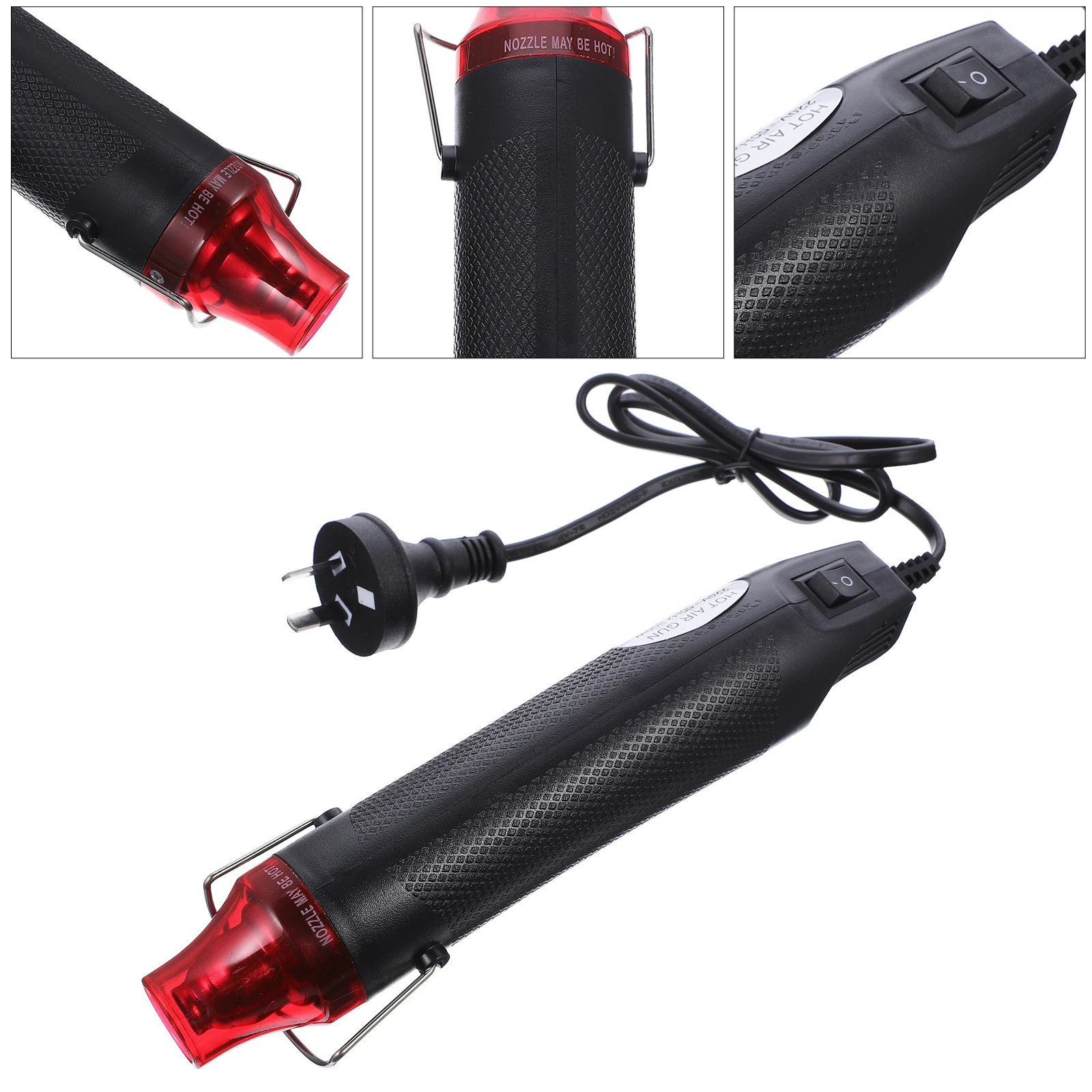 

1Set Hot Air Tool Portable Heat Gun DIY Embossing Tool for Polymer Clay Au Plug Hot Air Tools Housewarming Gift