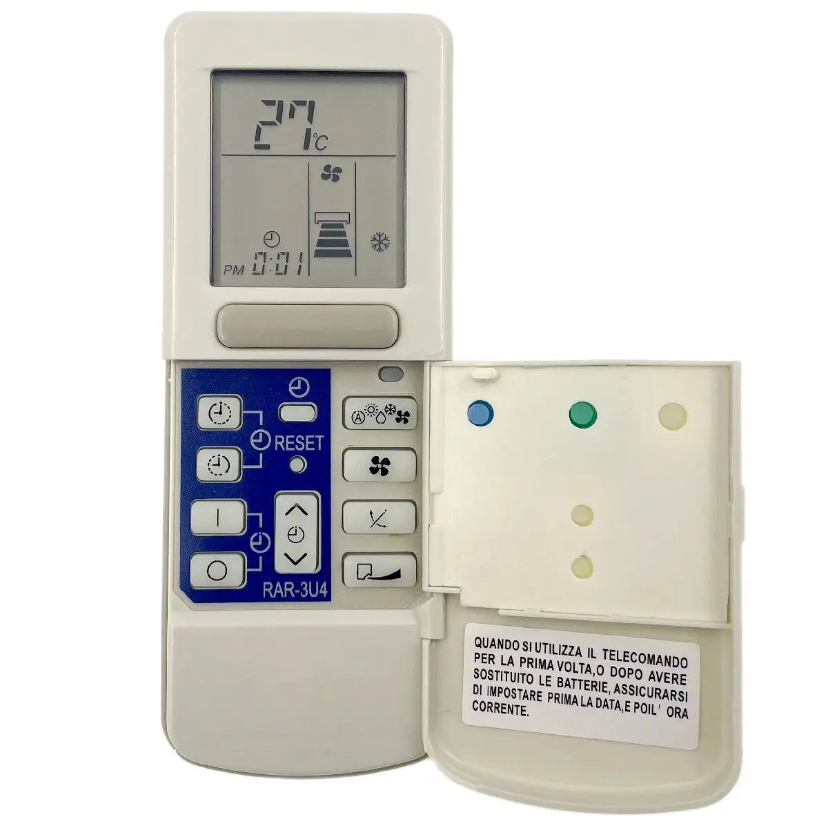 New Remote Control RAR-3U4 REPLACE RAR-2A1 RAR-52P1 RAR-2SP1 RAR-2P2 RAR-3U3 For Hitachi RIELLO AC A/C Air Conditioner