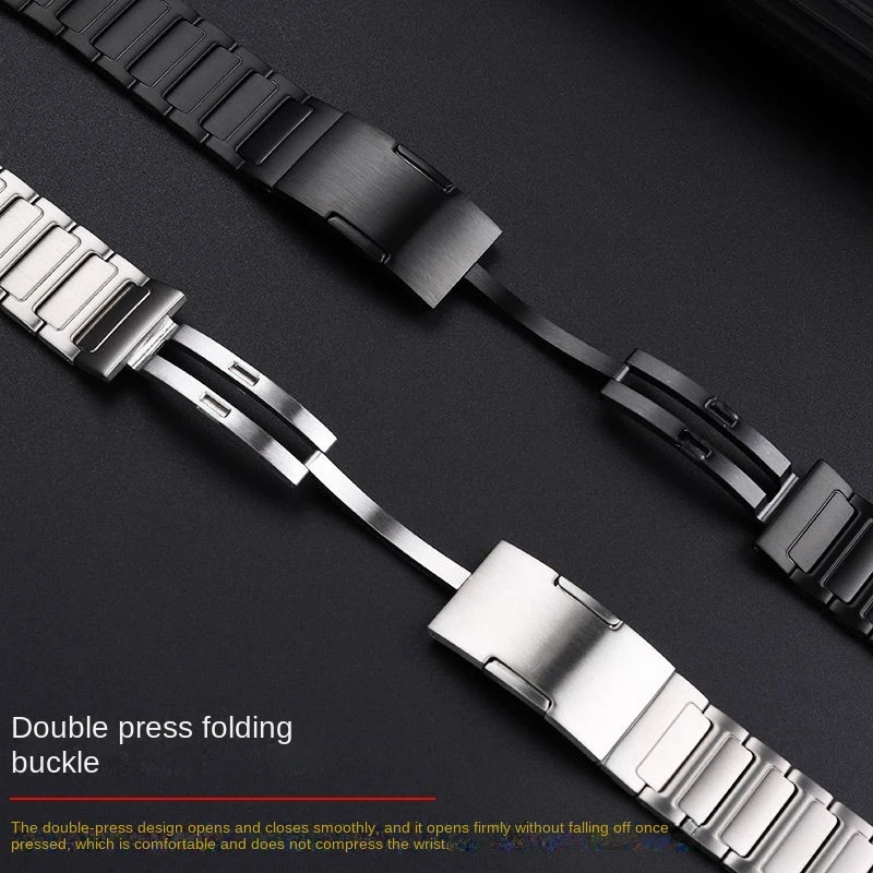 Zenith Watch DEFY 시리즈용 하이 퀄리티 시계 체인, 금속 티타늄 합금 시계 밴드, 스틸 스트랩 액세서리, 22mm, 95.9000.670