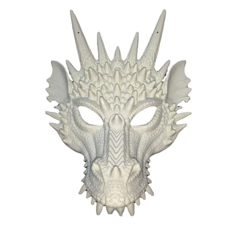 Y5GC Dragon Head Mask for Boy Girl Halloween Festival Party Cosplay Props
