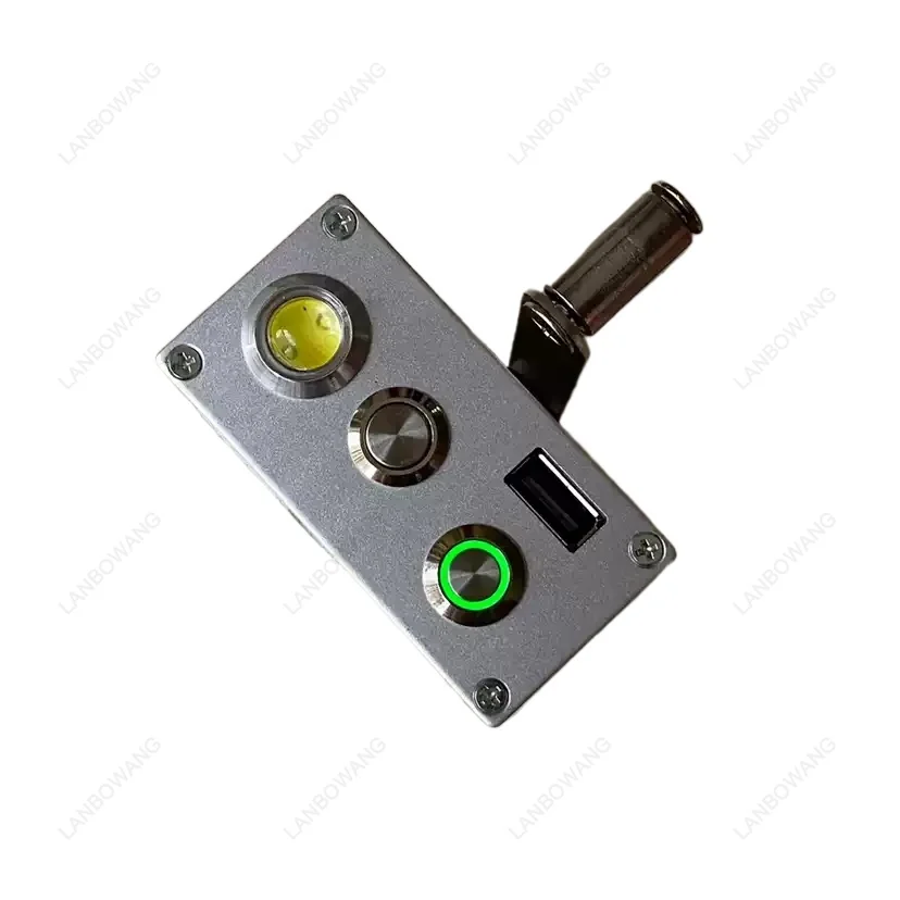 Hand-Cranked 3-Phase Brushless Generator, 5W Portable USB Power with 5V 1A Output for Emergency DIY