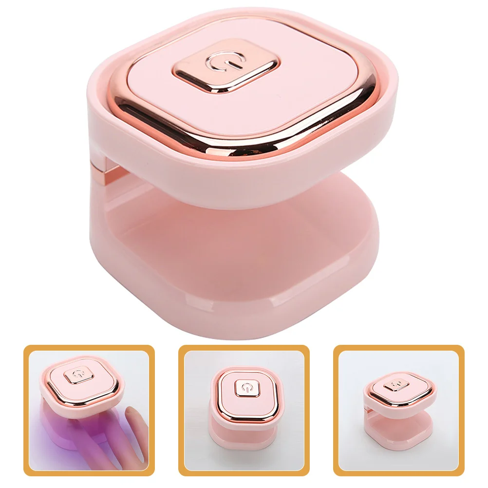 Mini Portable Nail Lamp Uv LED Cute Design Quick Drying USB Power Gel Polish Home Salon Travel Tool Nail Light for Desk