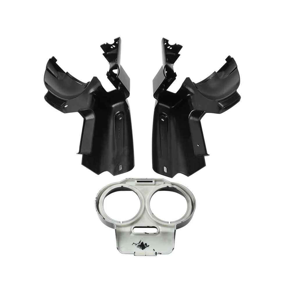 Motorcycle Gauge Housing Cover Nacelle Speedo Housing Fairing Glossy Black For Harley Road Glide 1998-2013 view 4