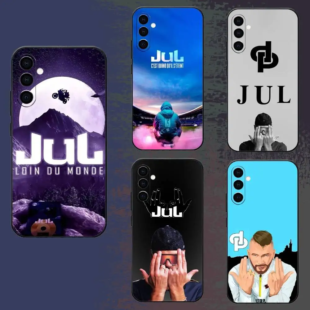 

Rapper J-JuL Phone Case For Samsung Galaxy A73,A72,A71,A70,A52,A51 Others Soft Black Cover