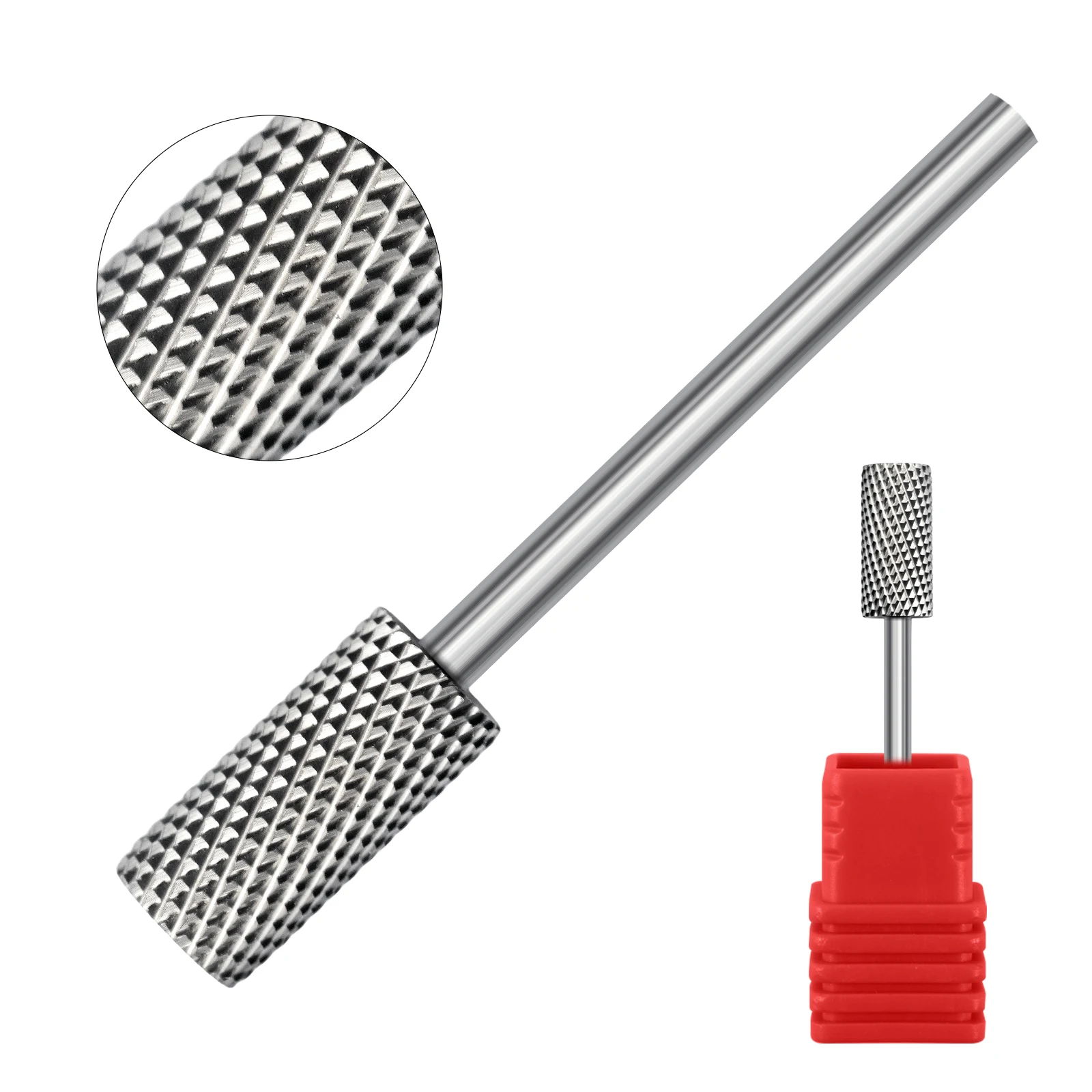 1pcs Sliver Nail Boren Frees Carbide Nail Gereedschap Voor Elektrische Nail Boor Manicure Machine Pedicure Nagelvijlen toegang