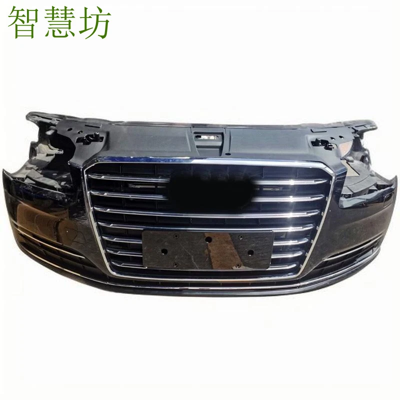 

Suitable for Audi A8 front bumper assembly, A8 original front bumper, headlights, grille, support frame, and used car parts