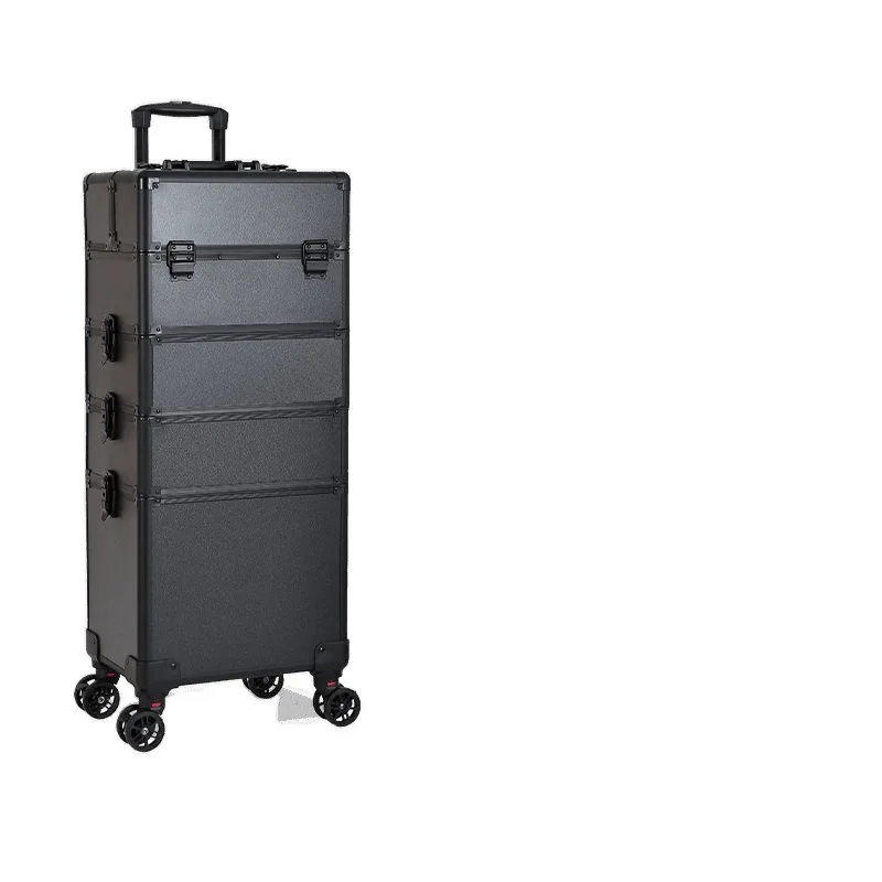 

Nail art out toolbox, tie rod large-capacity follow-up embroidery beauty multi-functional multi-layer storage 9