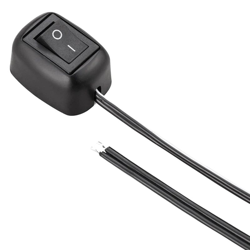 Universal Power Off Schalter Mit Kabel 60 cm/100 cm Auto Taste Schalter DC 12 V/24 V batterie Trennen Schalter Für Nebel Lampe Neon Lichter