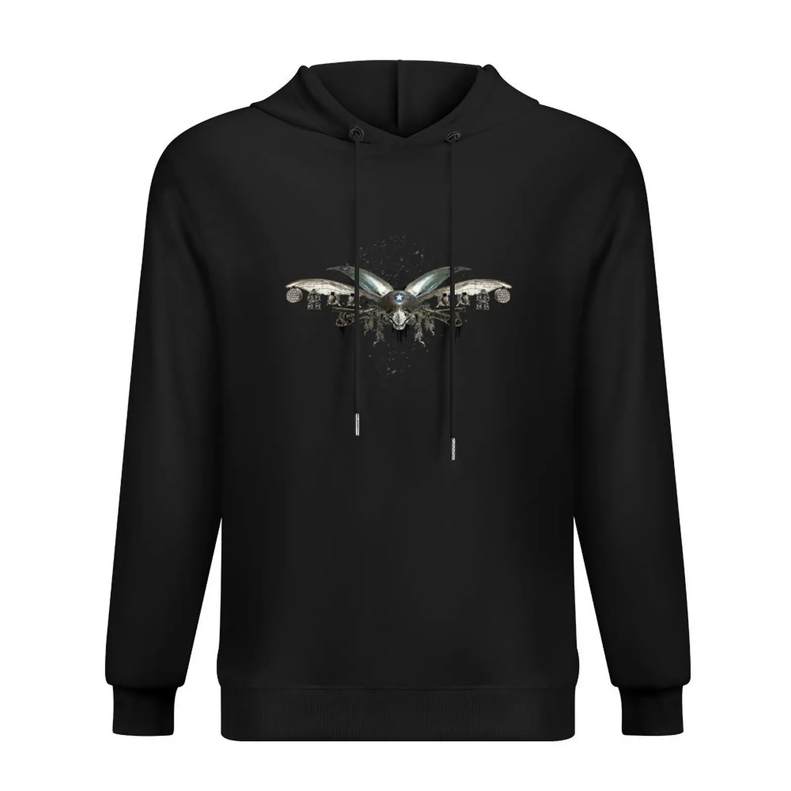 

Bomber Wings White (PCD1879) Hoodie men wear men clothes male clothes men's sweat-shirt set hoodies and sweatshirts new
