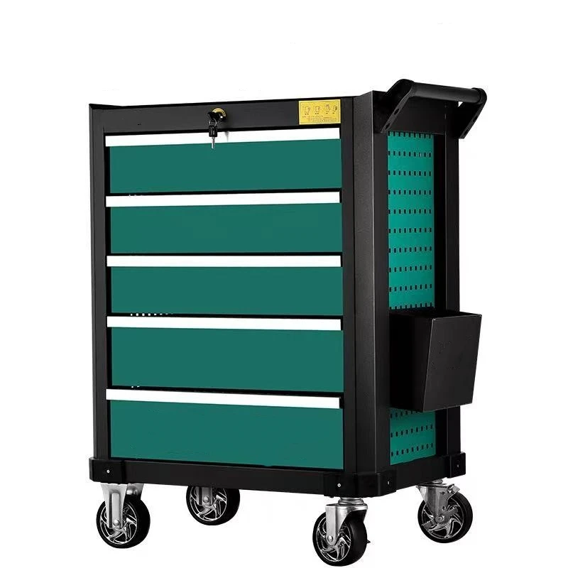 CE Certified 7-Drawer Professional Tool Cabinet High Quality Tool Cart with 296pcs Hand Tool Set OEM Customizable Herramientas