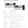 M-VAVE MK-300+ブラックボックススーツ統合エフェクトプロセッサプリセット+IR+AMP+ANN+エフェクト+OTG+BT+USBオーディオ24ビットオールインワンギター/ベース 2