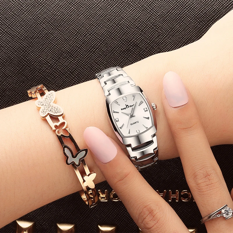 ساعات الموضة للرجال والنساء تاريخ التقويم على مدار الساعة الأزواج ساعات المعصم الأعمال الكوارتز زوجين مجموعات الساعات الهدايا