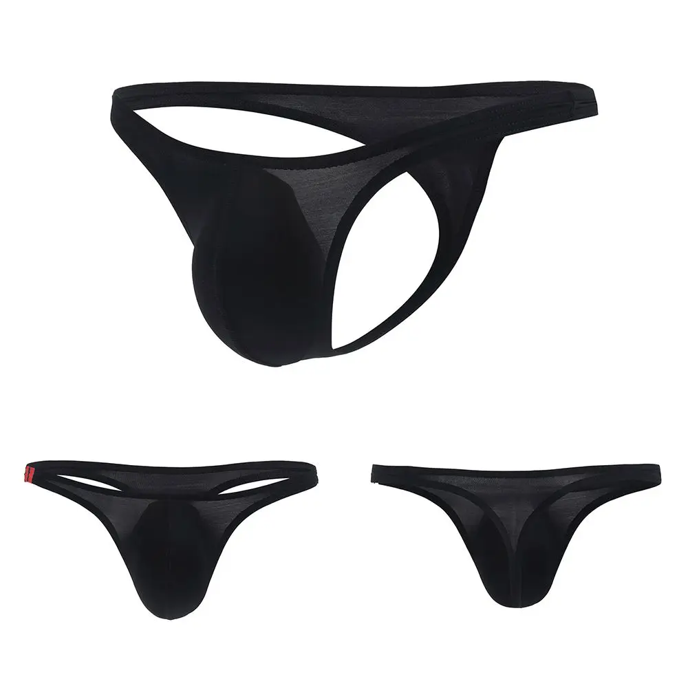 Tangas Respiráveis T-Back Briefs, Roupa Interior G-String, G-String
