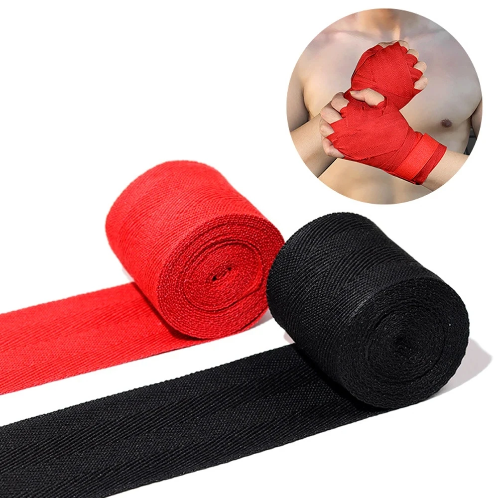 1pc Professional Wristband Boxing Weightlifting Training Wrist Support Gym Fitness Bandage Wirst Protector Strap Sports Safety