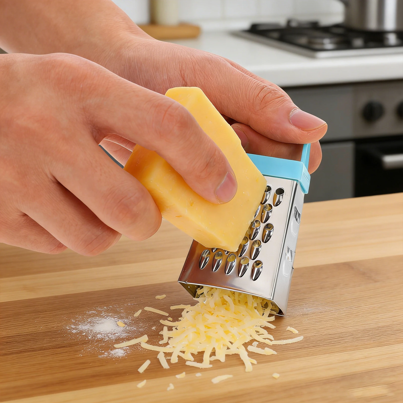 

6Pcs Mini Stainless Steel Grater Cheese Vegetable Garlic Ginger Cutter Kitchen Supplies Food Shredder Slicer Multipurpose Easy