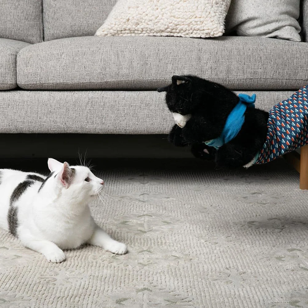 Cats Puppet Wrestler Cat Wrestling Toy Puppet Interactive Hand Puppet with Tough Padding Hand Glove for Safe Play Cat & Dog Toys