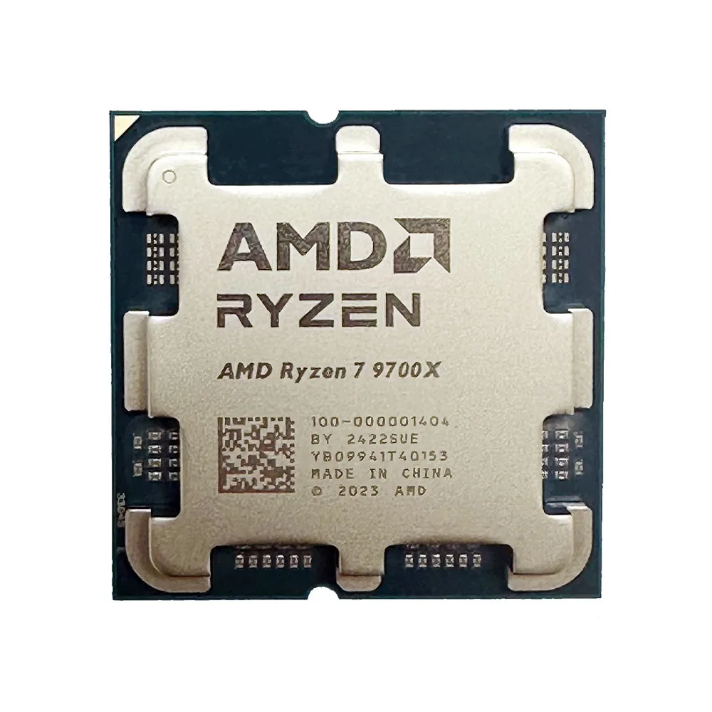 新しいAMD R7 9700X CPUプロセッサ Ryzen 7 9700X 8コア16スレッド 5.5