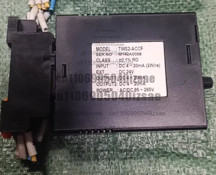 Signal Isolator TWS2-ACCF One In Two Out 4-20Ma , Functionally intact, Tested OK