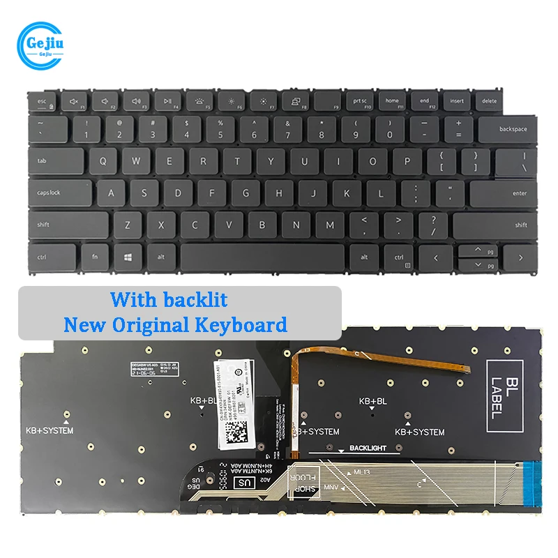 

New Original Laptop Keyboard For DELL Vostro 14Pro 14 5410 5415 5418 Latitude 3420