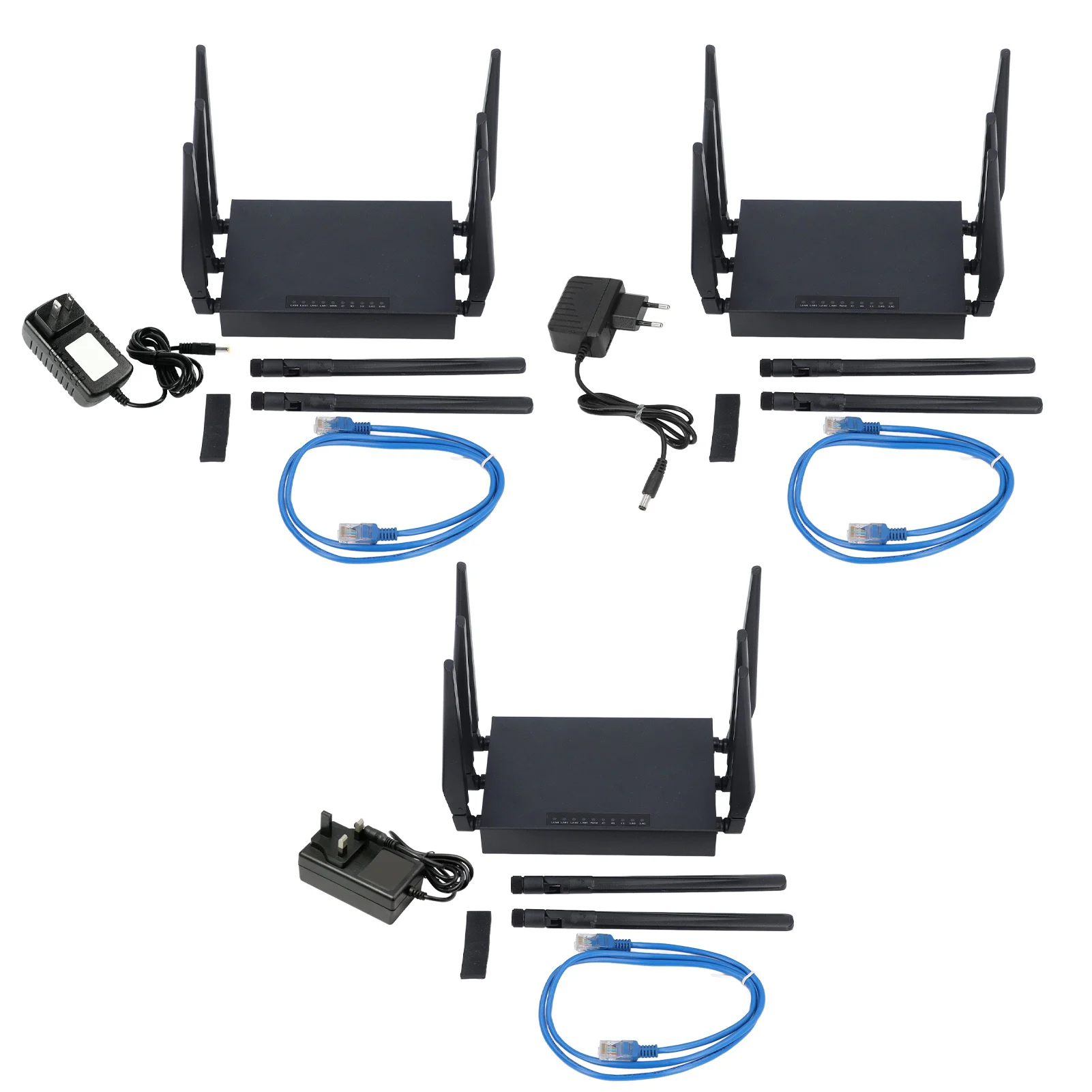 

5G CPE Router with SIM Card Slot Dual Band WiFi6 1000Mbps 5G Gigabit Ethernet Network 5G WiFi Router with 8 Antennas for Middle