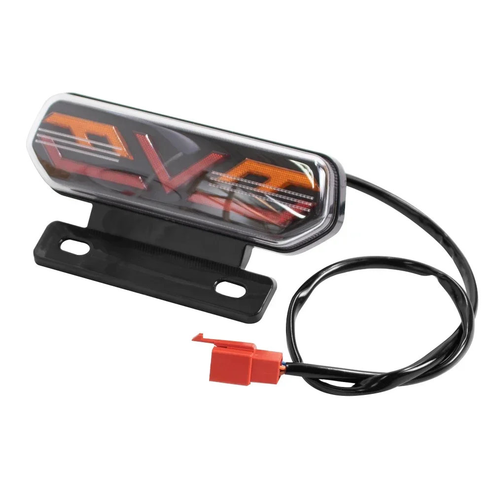 Universal 12V Brake Light Turn Signal Lights for Electric Scooter Accessories Rear Brake Safety Warning Light Replacement Parts
